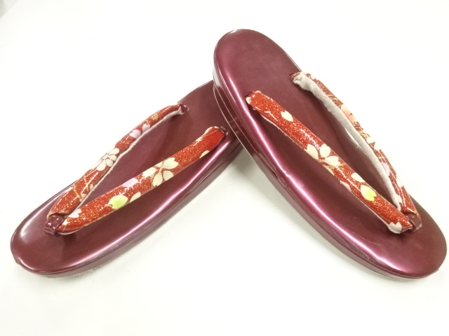 JAPANESE KIMONO / JAPANESE-STYLE ZORI (SIZE LL)